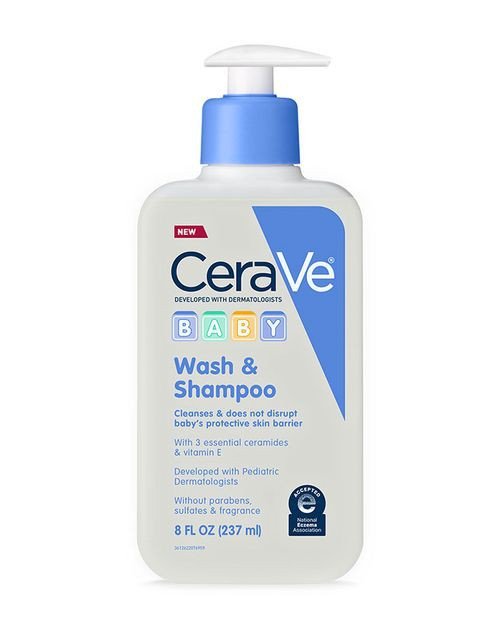 CeraVe Baby Wash & Shampoo 237ml - Kbazar Korean Cosmetics Store