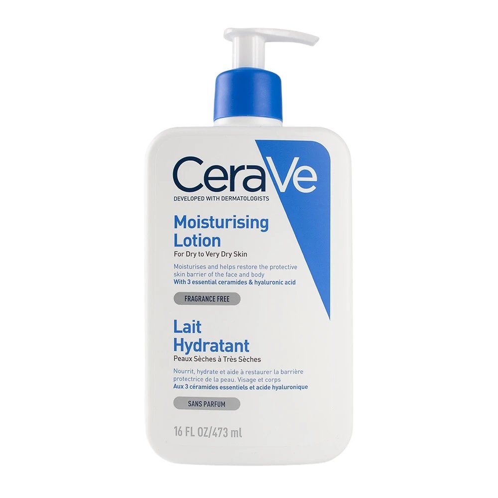 CeraVe Moisturising Lotion For Dry To Very Dry Skin 473ml (UK Version) - Kbazar Korean Cosmetics Store
