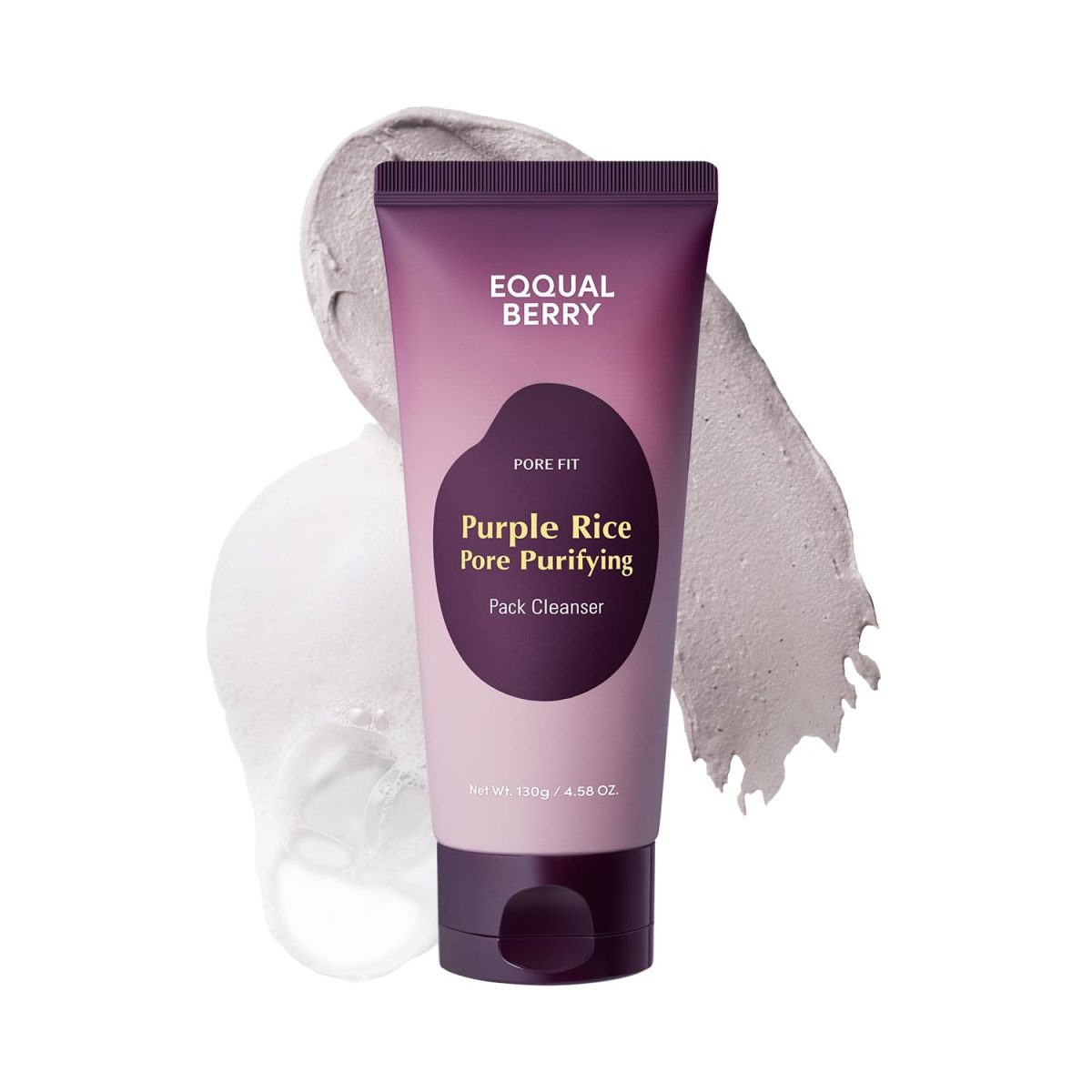 Eqqualberry Purple Rice Pore Purifying Pack Cleanser – 130g