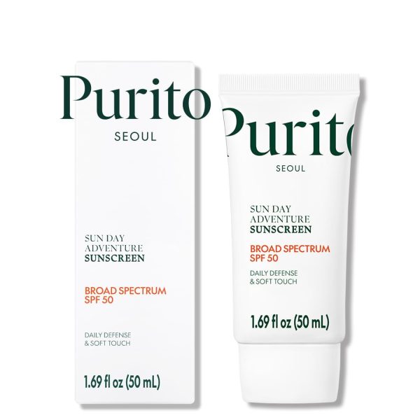 PURITO Sun Day Adventure Korean Sunscreen Broad Spectrum SPF 50 50 ml