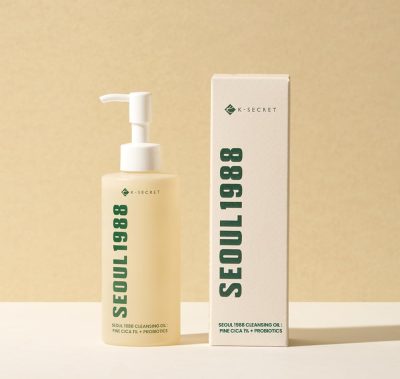 K-SECRET SEOUL 1988 Cleansing Oil : Pine Cica 1% + Probiotics 200ml