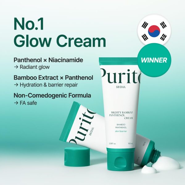 PURITO Mighty Bamboo Panthenol Cream 100 ml