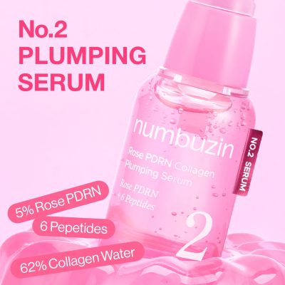 NUMBUZIN No.2 Serum | Rose PDRN Collagen Plumping Serum 30 ml