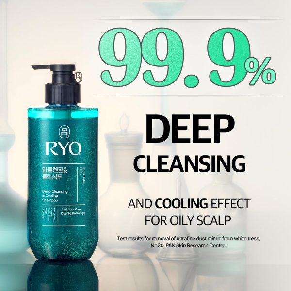 RYO Deep Cleansing & Cooling Shampoo – 480ml