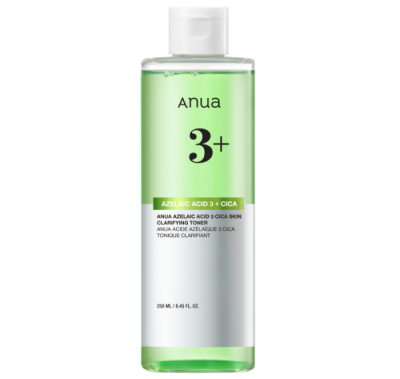 ANUA AZELAIC ACID 3 CICA SKIN CLARIFYING TONER 250ml